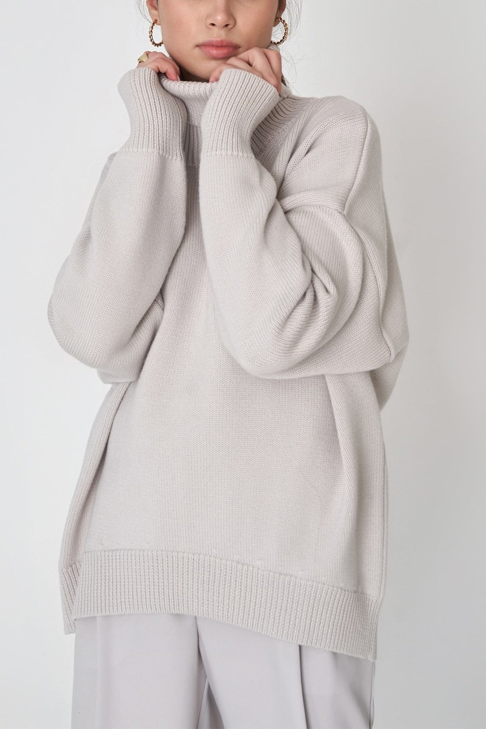 Valenza Dropped Shoulder Sweater