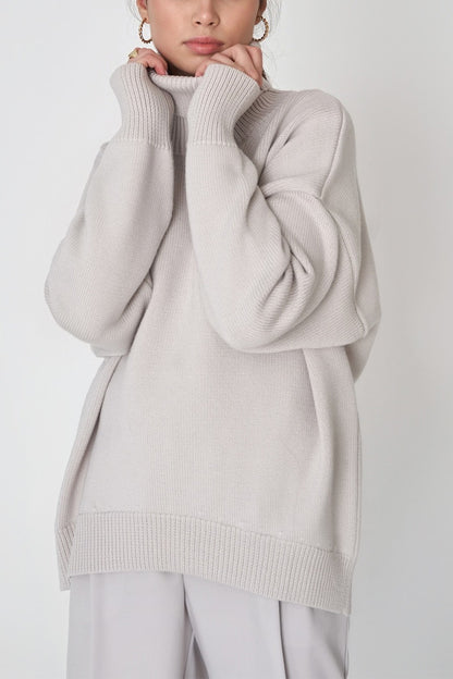 Valenza Dropped Shoulder Sweater