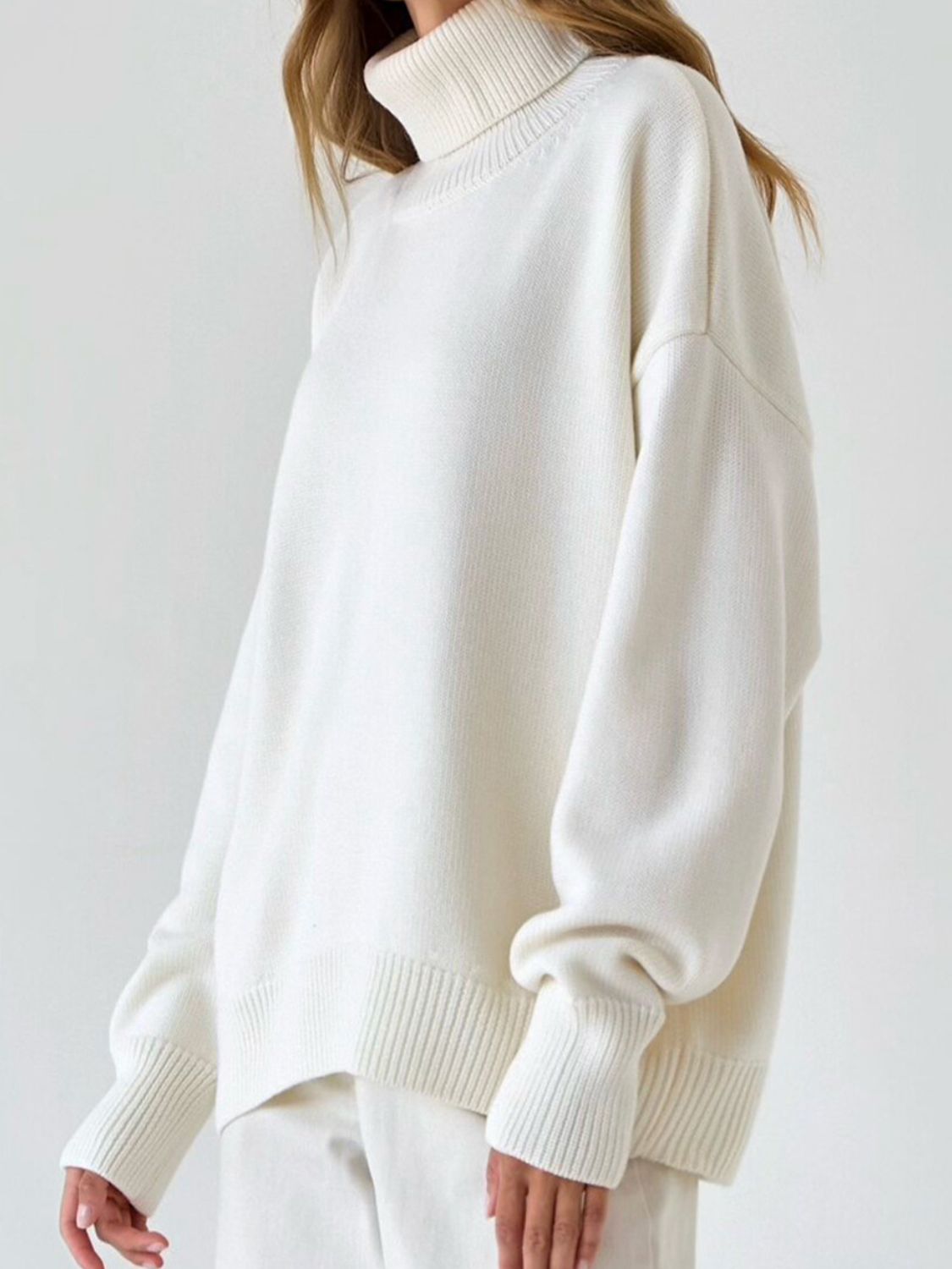 Valenza Dropped Shoulder Sweater