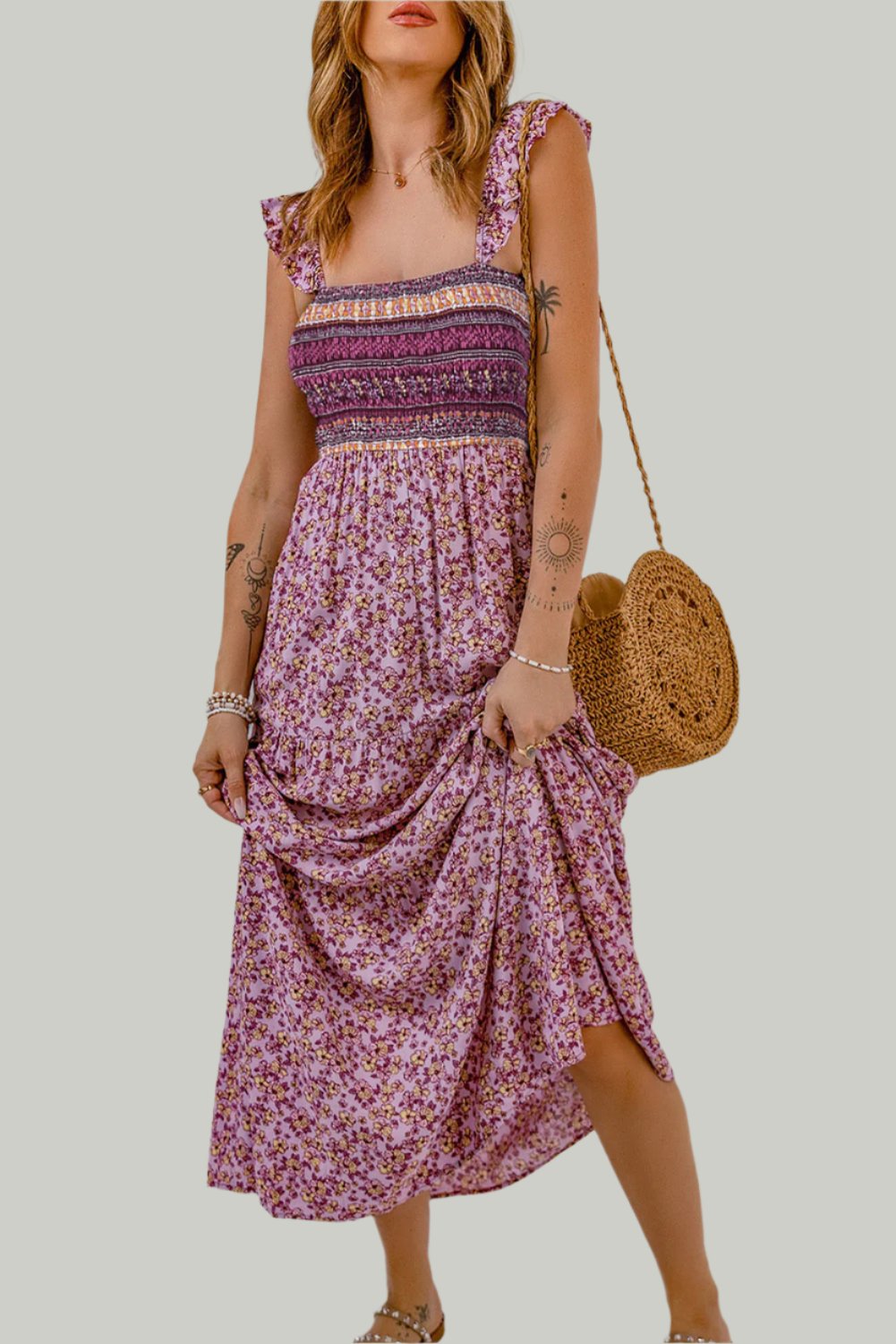 Floral Rhapsody Maxi Dress