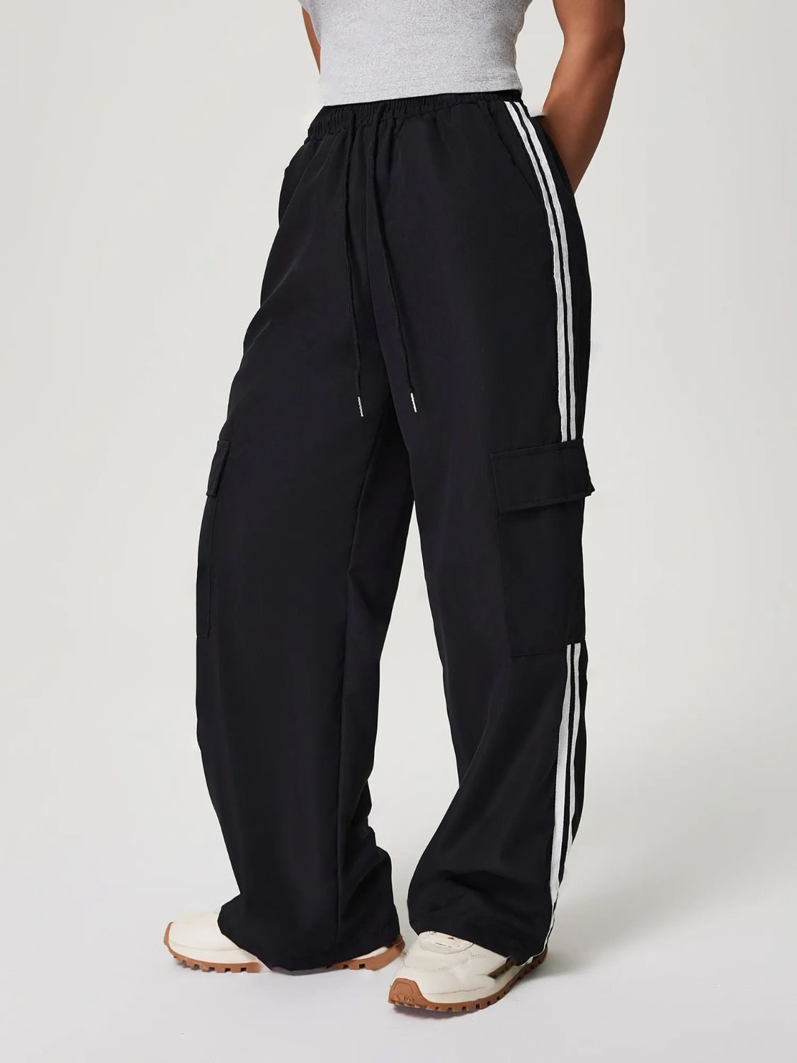 Trackspire Wide Leg Trousers