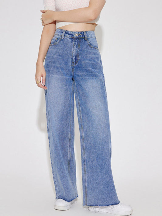 Ocean Mist Straight Fit Jeans