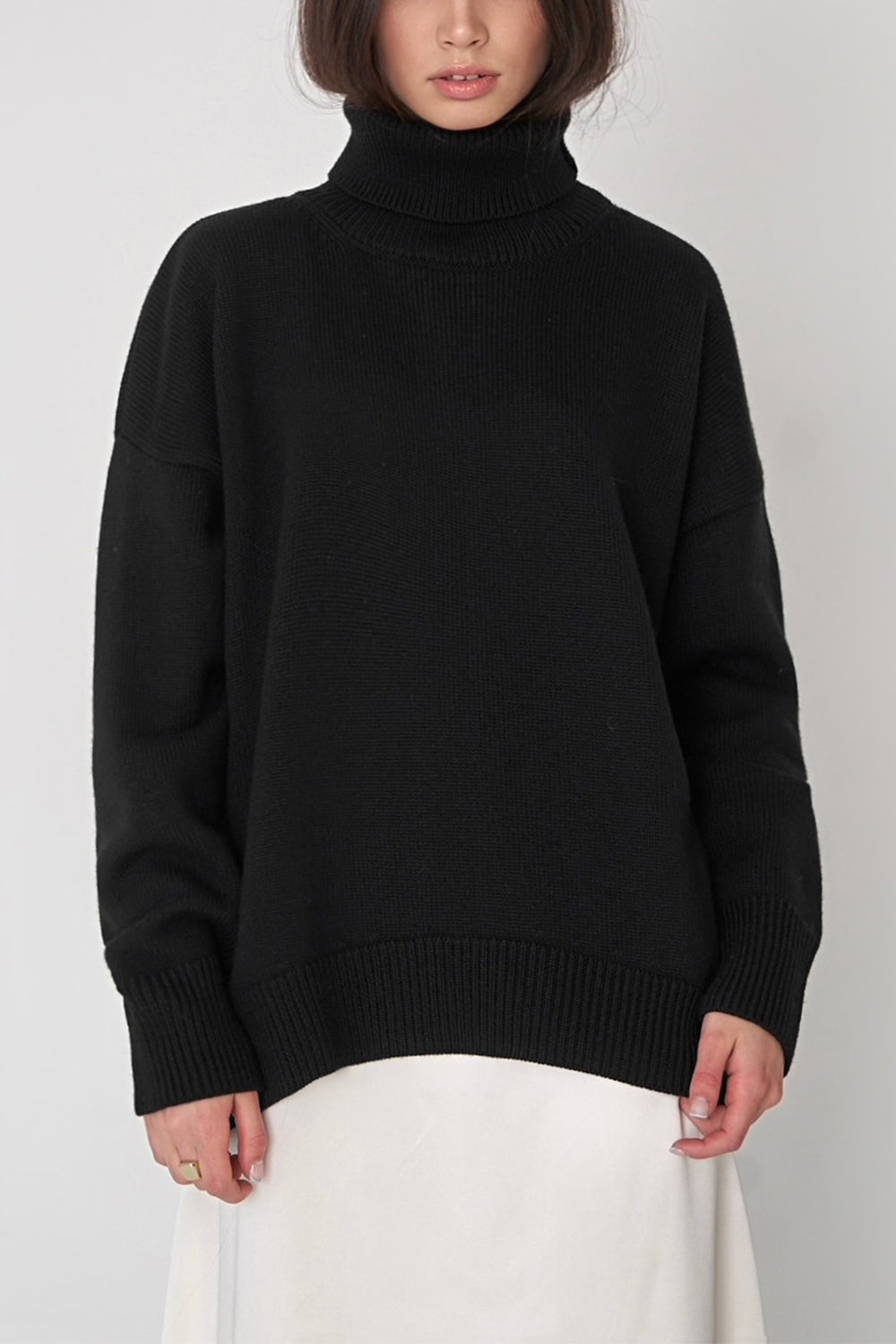 Valenza Dropped Shoulder Sweater