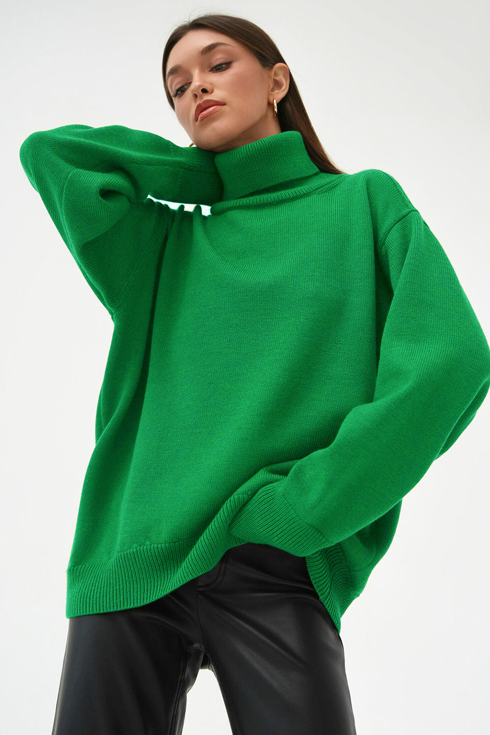 Valenza Dropped Shoulder Sweater