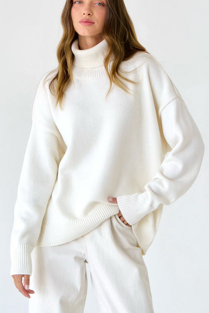 Valenza Dropped Shoulder Sweater