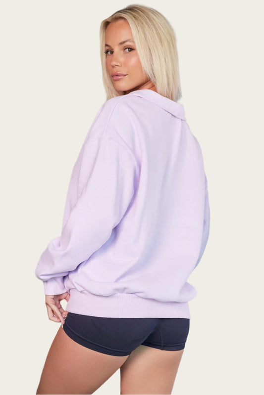 Ochre Relaxed Dropped Shoulder Sweatshirt