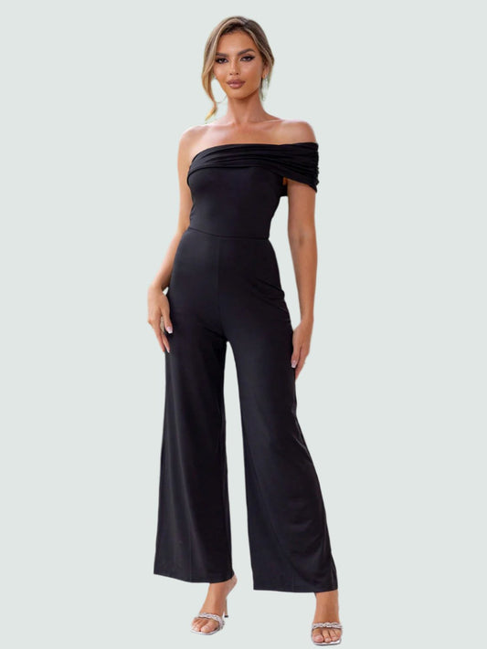 Ruche d'Épaule Jumpsuit