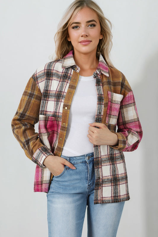 Plaid Checkered Shacket