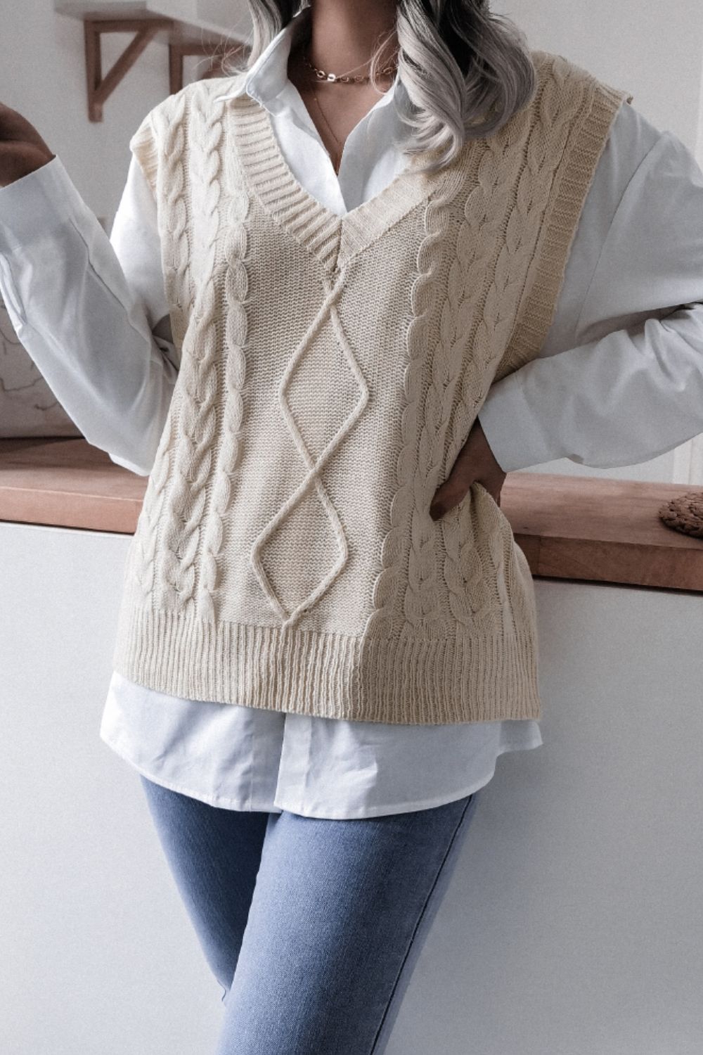 Textured Vogue Sweater