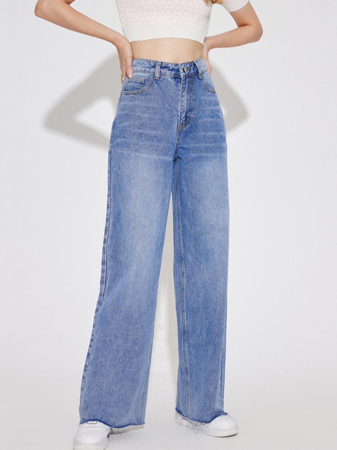 Ocean Mist Straight Fit Jeans