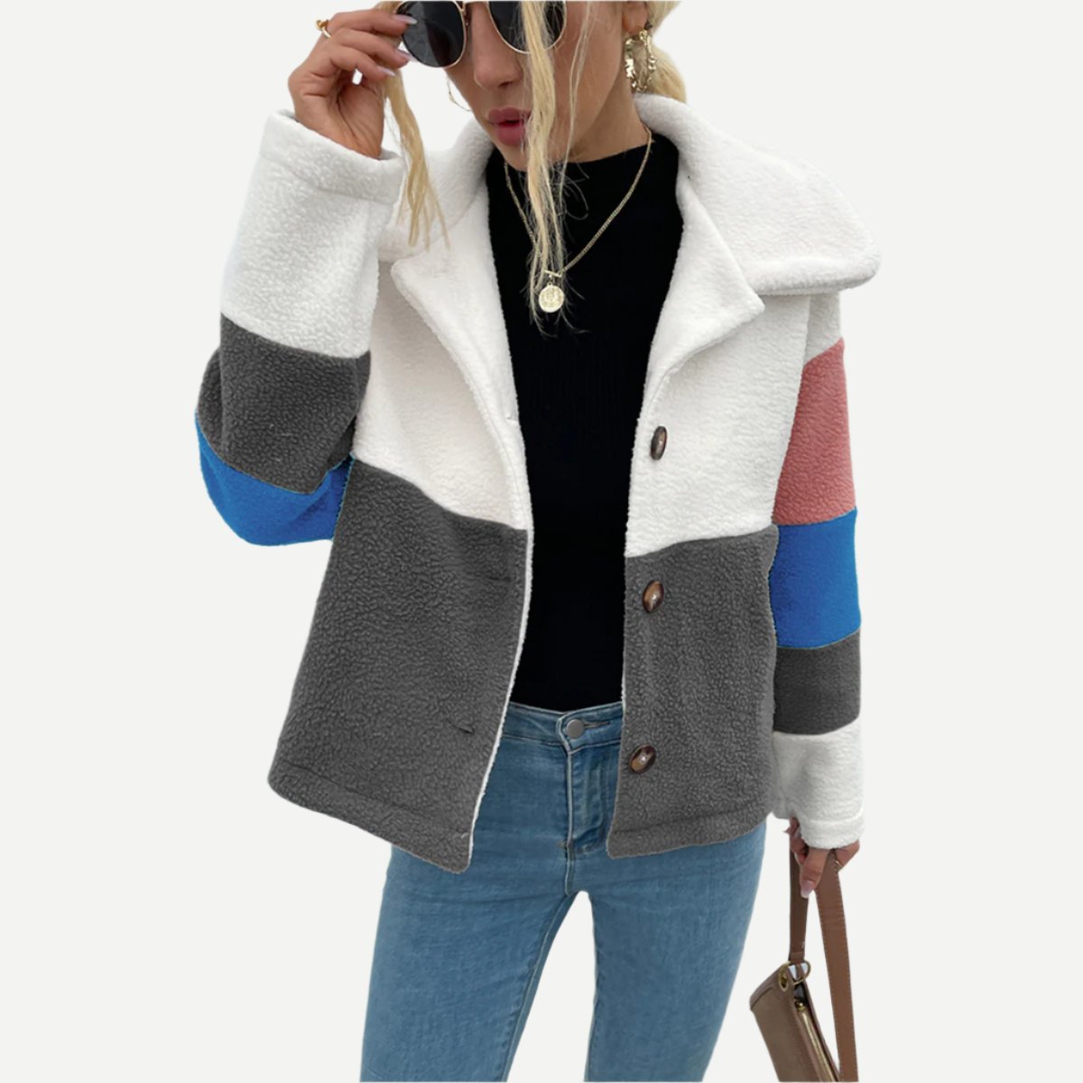 Chromatic Button Down Jacket