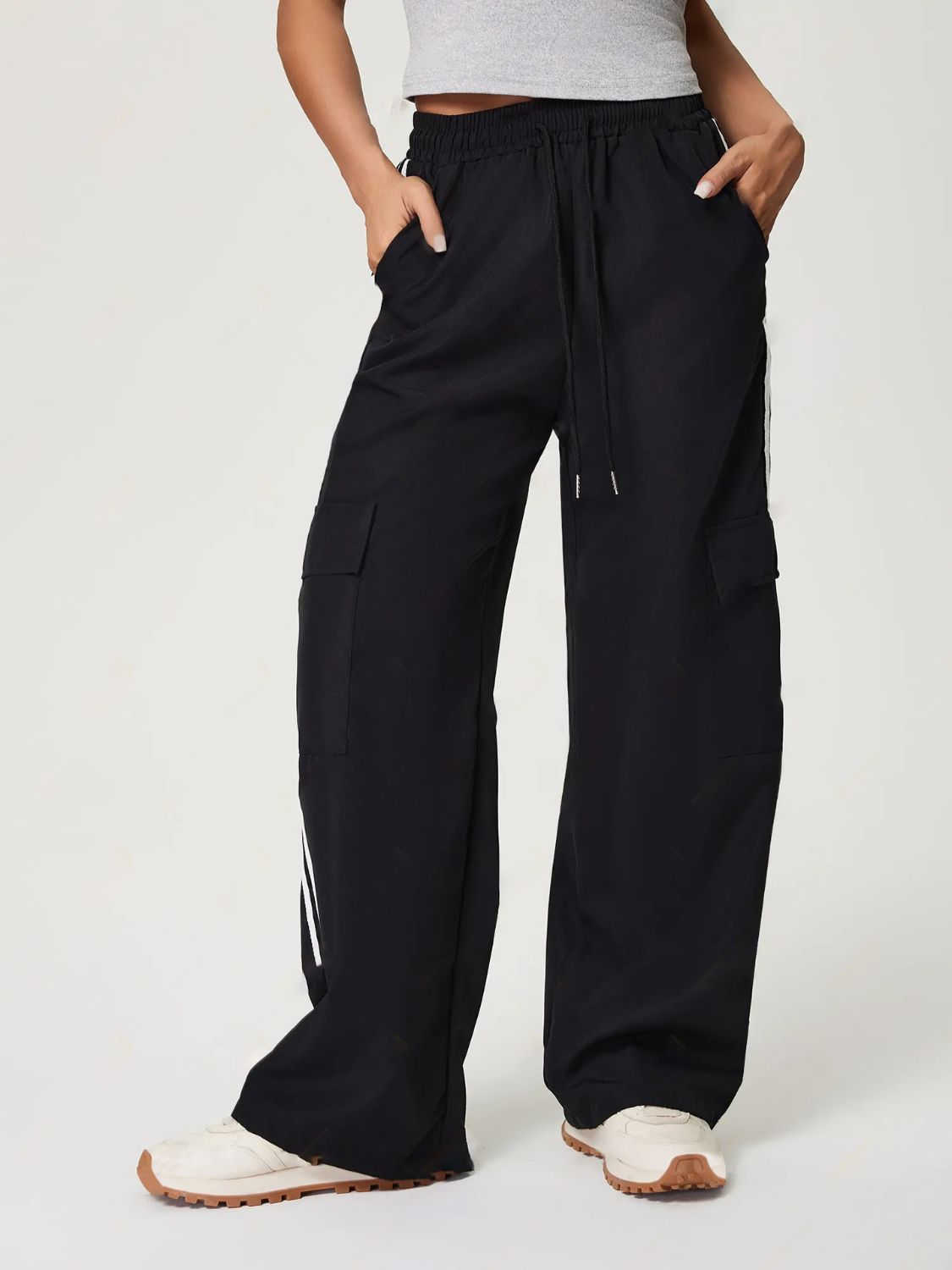 Trackspire Wide Leg Trousers