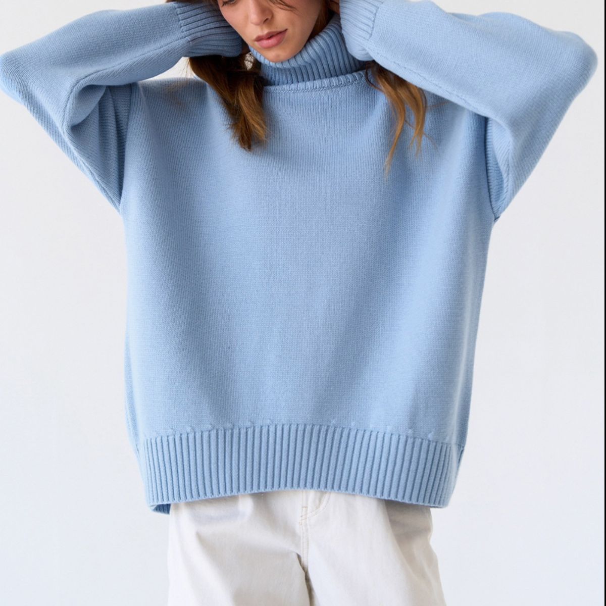 Valenza Dropped Shoulder Sweater