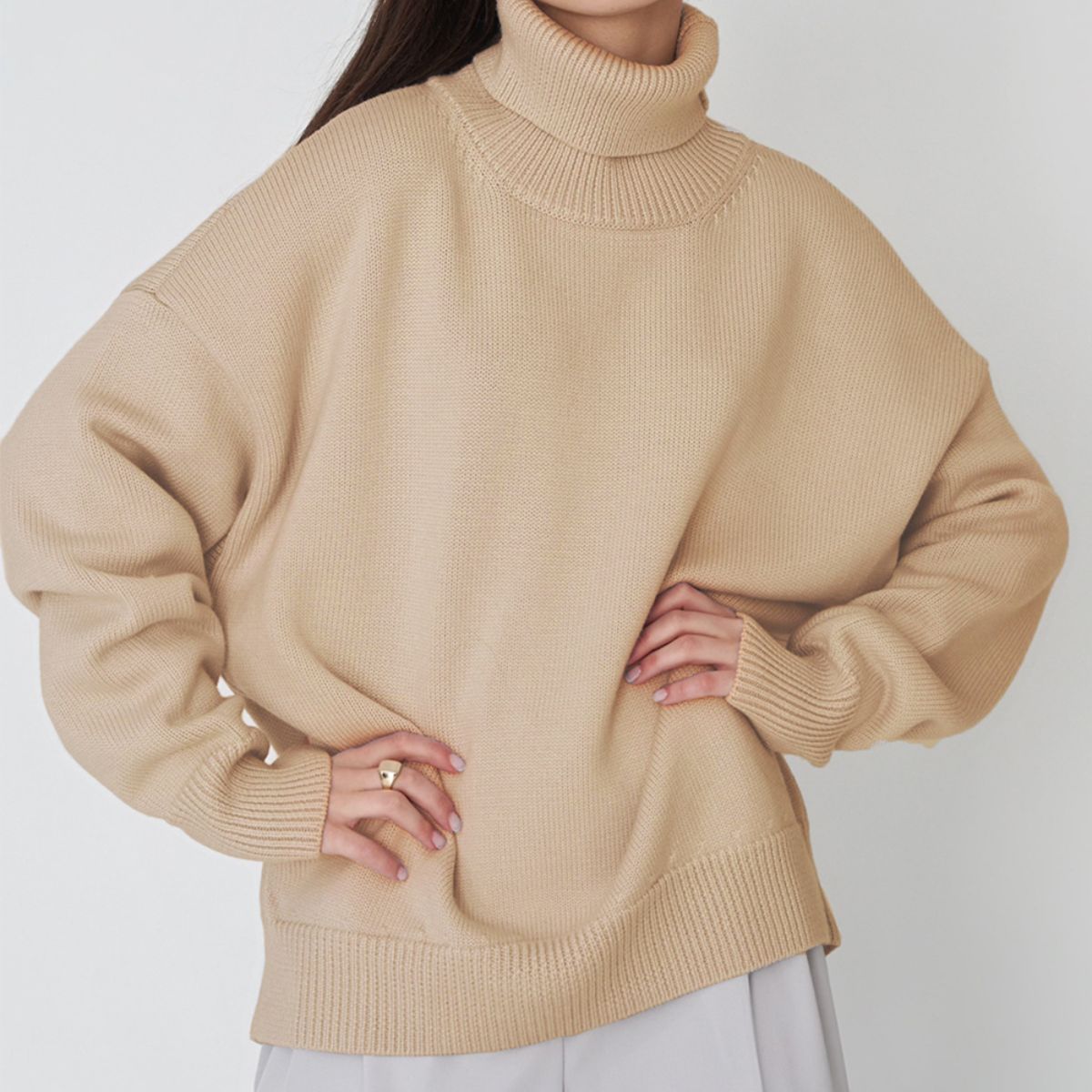 Valenza Dropped Shoulder Sweater